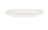 Bio - Degradable Oval Plate 9x6.5 Inch 500 Pieces - hotpackwebstore.com - Bio - Degradable Plates